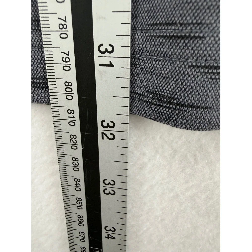 TravisMathew Polo Shirt‎ Mens XXL Gray Patterned Short Sleeve Golf Top